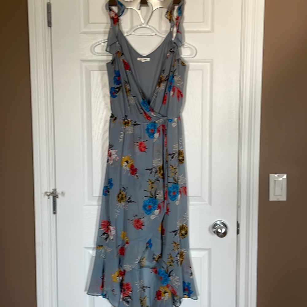 High Low Summer Dress. Size Med